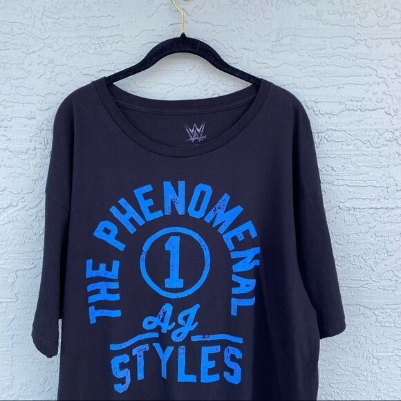 WWE AJ Styles The Phenomenal 1 Sz 2X T-Shirt - Picture 2 of 7